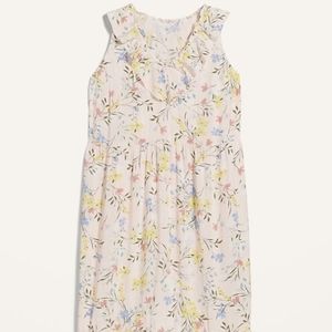 3/$15 Pale Pink Old Navy Spring/Summer floral dress, Women's Sz XS Long, Midi